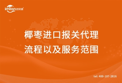 椰棗進口報關(guān)代理流程以及服務(wù)范圍